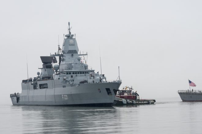 Truman Strike Group to Train with Norwegian Frigate, Deploy with German Frigate