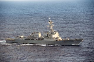 U.S. Warship Sails Past Disputed South China Sea Artificial Island in ...