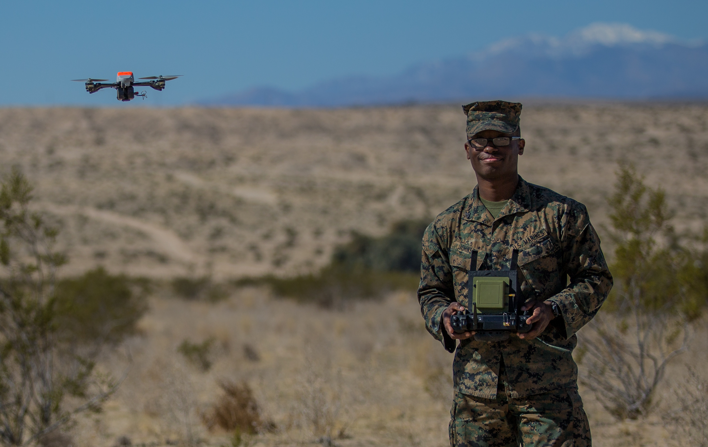 Marine Corps considers new unmanned tank, micro-drones