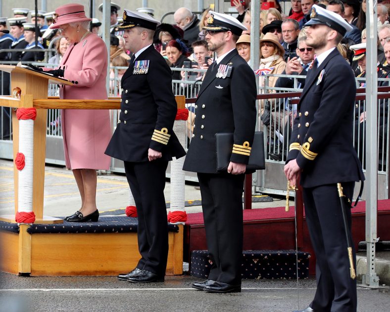 Queen Decommissions Royal Navy Amphib HMS Ocean Ahead of Sale to Brazil ...