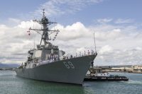 Destroyer USS Milius Joins Forward-Deployed Forces in Japan 