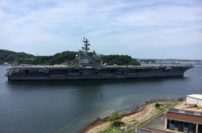 Forward Deployed Carrier USS Ronald Reagan Back in Port After Sea Trials