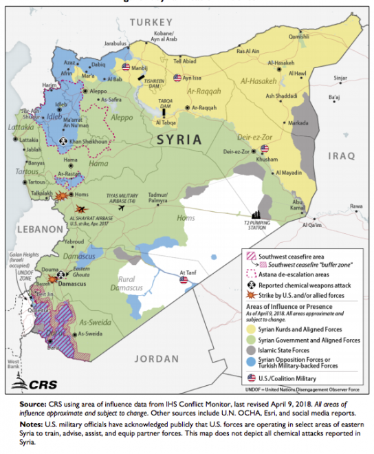Report to Congress on Armed Conflict in Syria