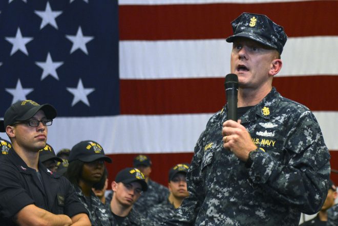 MCPON Giordano Steps Down Amidst Workplace Misconduct Investigation