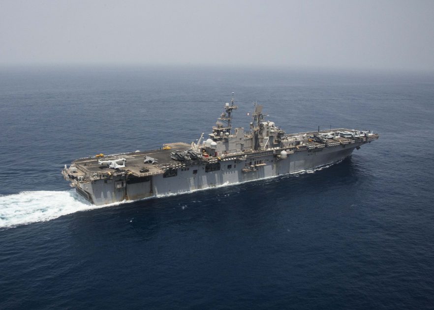 Amphib USS Iwo Jima Now in Persian Gulf; First U.S. Capital Ship in ...