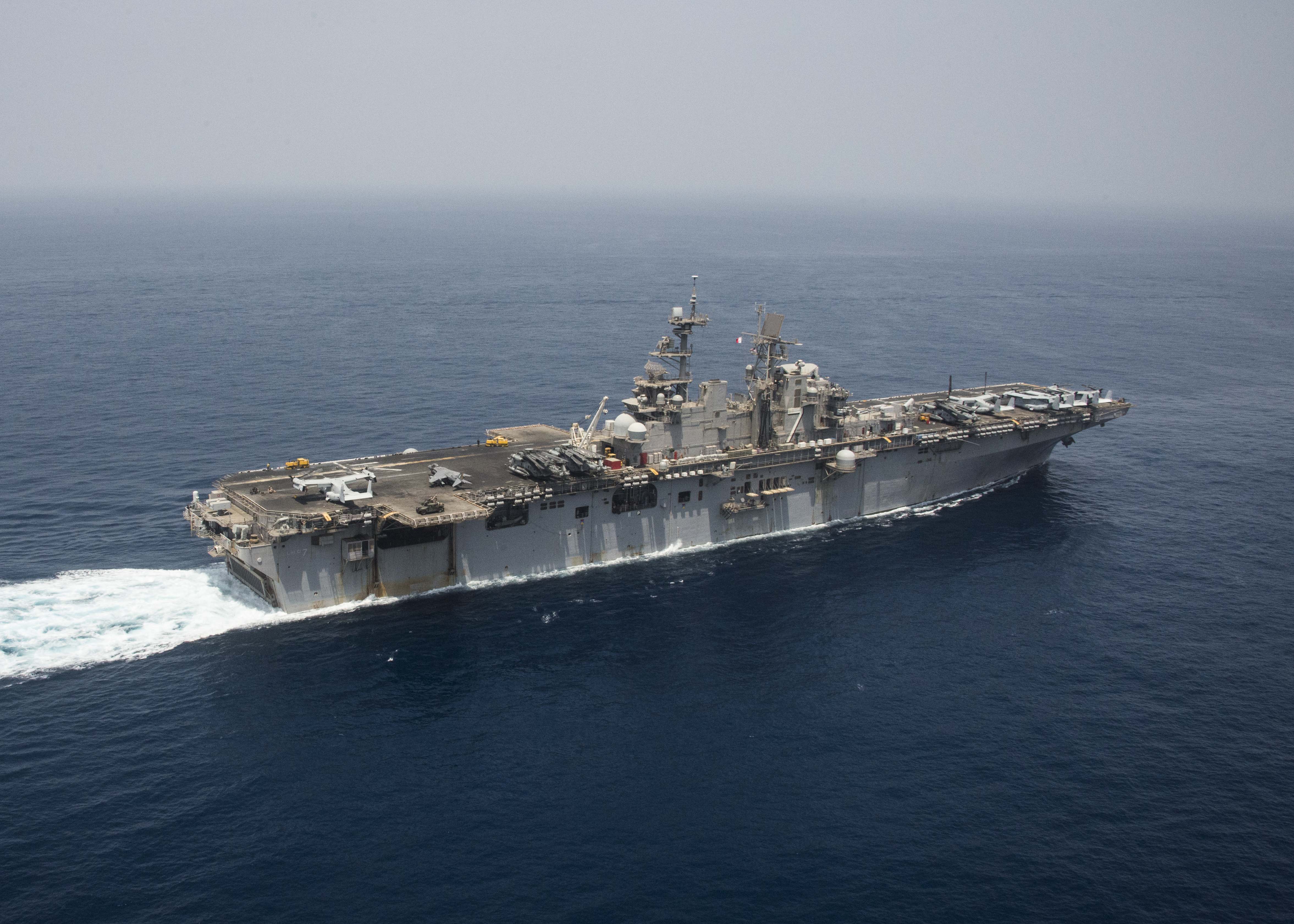 Amphib USS Iwo Jima Now in Persian Gulf; First U.S. Capital Ship in Region  Since March - USNI News