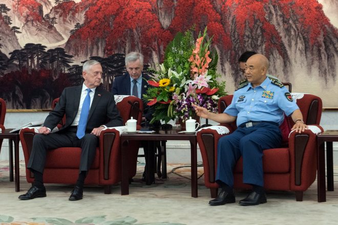 Mattis, Chinese Leadership Discuss Pacific Cooperation in First SECDEF Trip to Beijing Since 2014