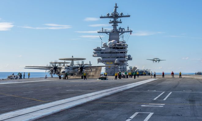 Sailor Killed Aboard USS George H.W. Bush in Flight Deck Mishap