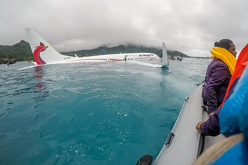 VIDEO: Navy Under Secretary Modly In Micronesia When Jetliner Crashes
