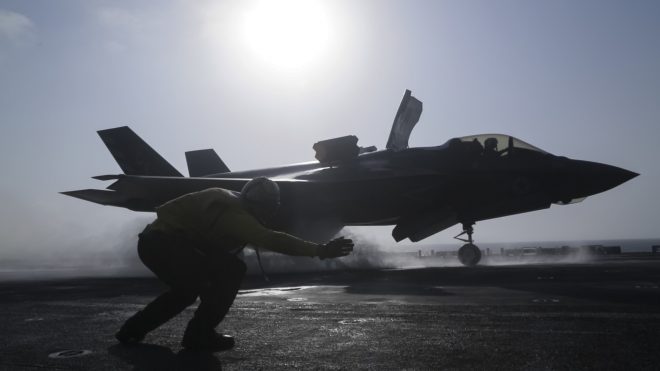 Marines' F-35B Joint Strike Fighter Conducts First-Ever Combat Mission ...