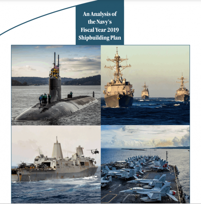 CBO Analysis of U.S. Navy FY 2019 Shipbuilding Plan