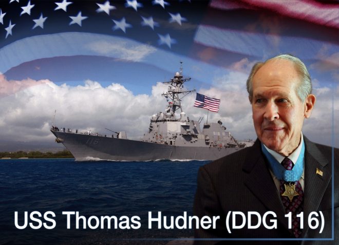 Destroyer Thomas Hudner Set to Commission on Saturday in Boston