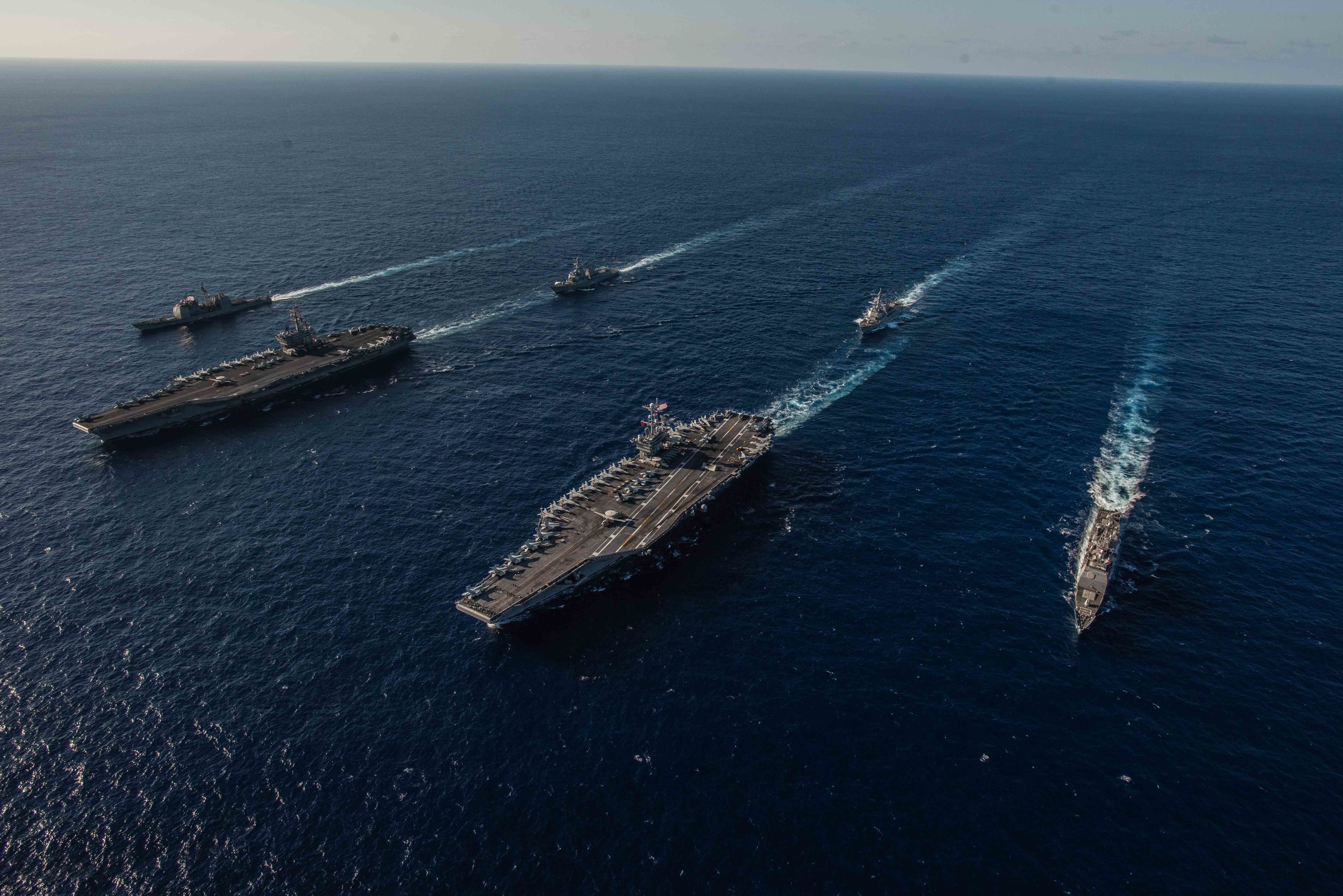 aircraft carrier battle group