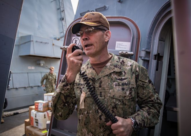 Death of Former 5th Fleet CO Stearney Ruled a Suicide