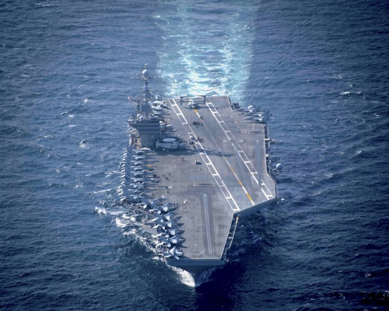 After Two Months, Carrier USS John C. Stennis Returns to Persian Gulf
