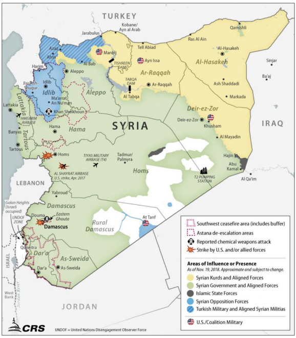 Report to Congress on Armed Conflict in Syria