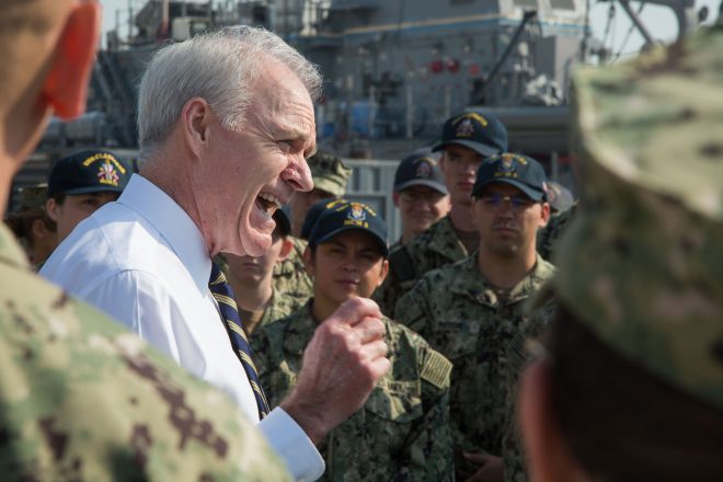 SECNAV Spencer Wants Navy to Manage Risk, Not Avoid it