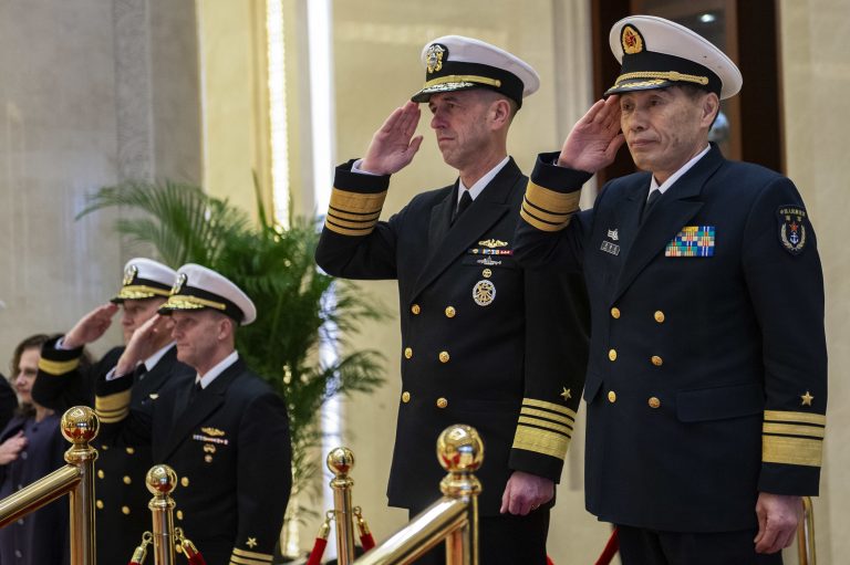 Heads of U.S. And Chinese Navies Discuss Decreasing South China Sea ...