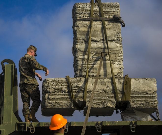 Marine Corps Tests Combat Engineering Applications Of 3D Printing