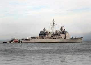 USS Leyte Gulf Back At Sea After Repairs from Minor Collision - USNI News