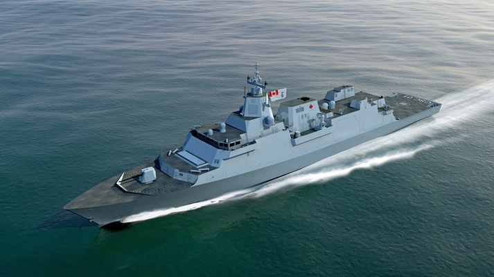 Canada Confirms Type 26 Design For Surface Combatant Program After
