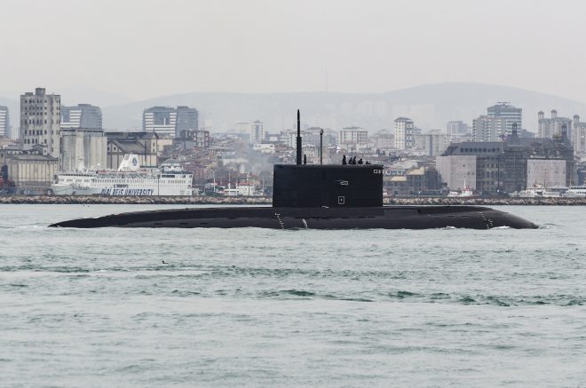 Russian Submarine Makes Mysterious Exit From Black Sea