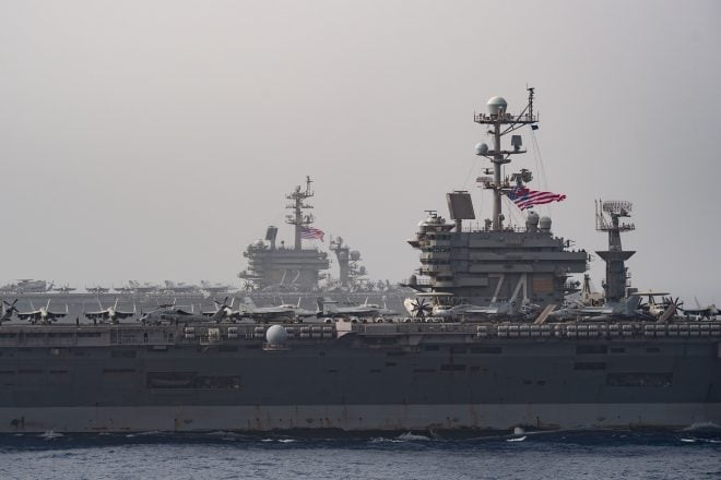 VIDEO: U.S. Navy Sails ‘200,000 Tons of Diplomacy’ in the Mediterranean Sea