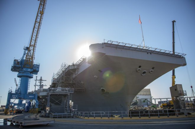 Funds for Navy Repair Facilities, European Defense Initiative Shifted to Border Wall
