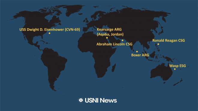 USNI News Fleet and Marine Tracker: June 17, 2019