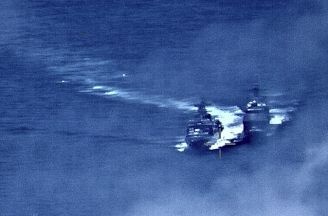 VIDEO: Russian Destroyer Put U.S. Cruiser at Risk with ‘Unsafe’ Maneuver