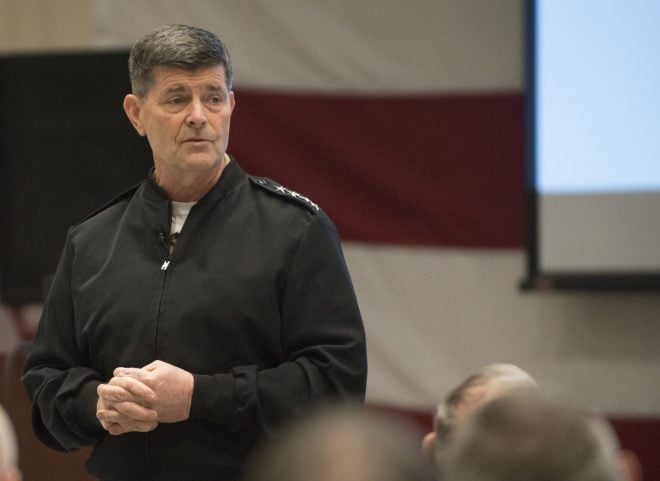 Navy Faces Time Crunch in Nominating Moran Replacement for CNO Job