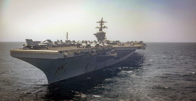 Pentagon Hasn't Extended Carrier Lincoln Deployment as More Troops ...