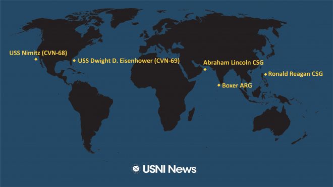 USNI News Fleet and Marine Tracker: Sept. 23, 2019