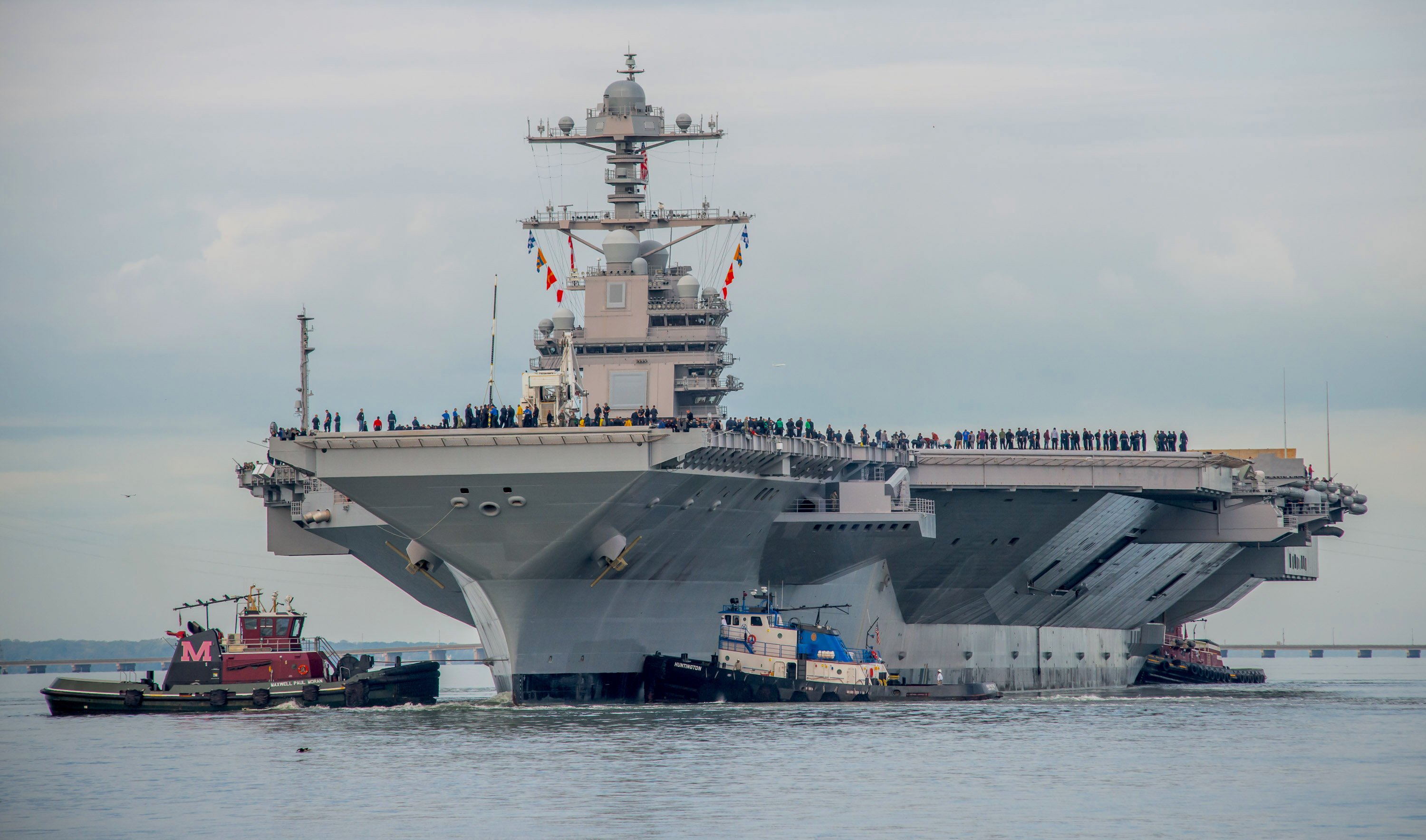 USS Gerald R. Ford (the U.S. Navy's New Aircraft Carrier) Is Nearly