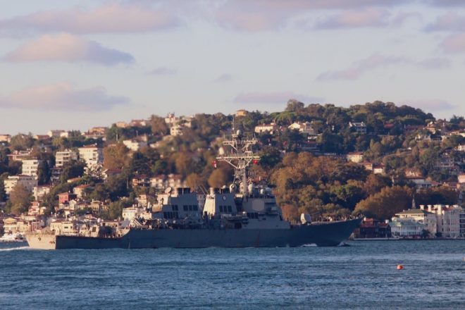 Guided-missile Destroyer USS Porter Operates Black Sea, Visits Ukraine