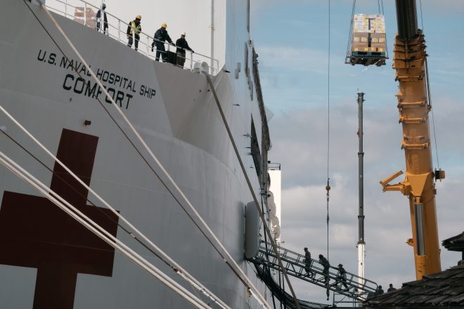 USNS Comfort Will Depart for New York on Saturday with Trump, Modly in Attendance