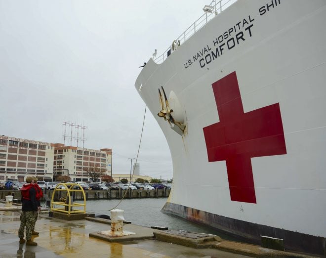UPDATED: SECDEF Esper: Hospital Ship Comfort to New York in Less Than 14 Days