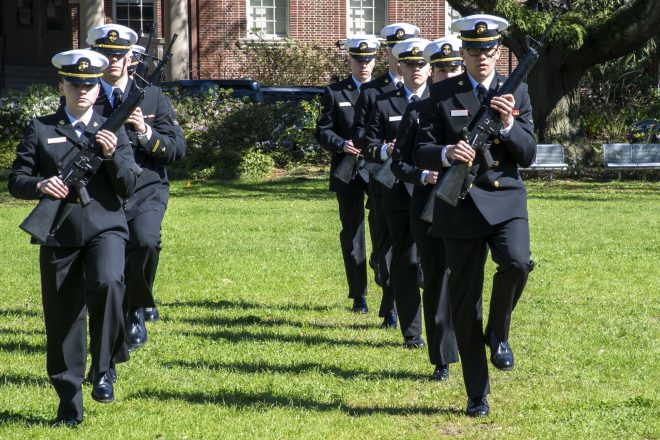 Color Guard  Tulane NROTC