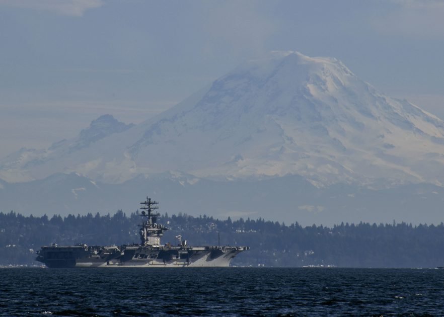 Carrier USS Nimitz Underway for Final Rounds of Training Ahead of