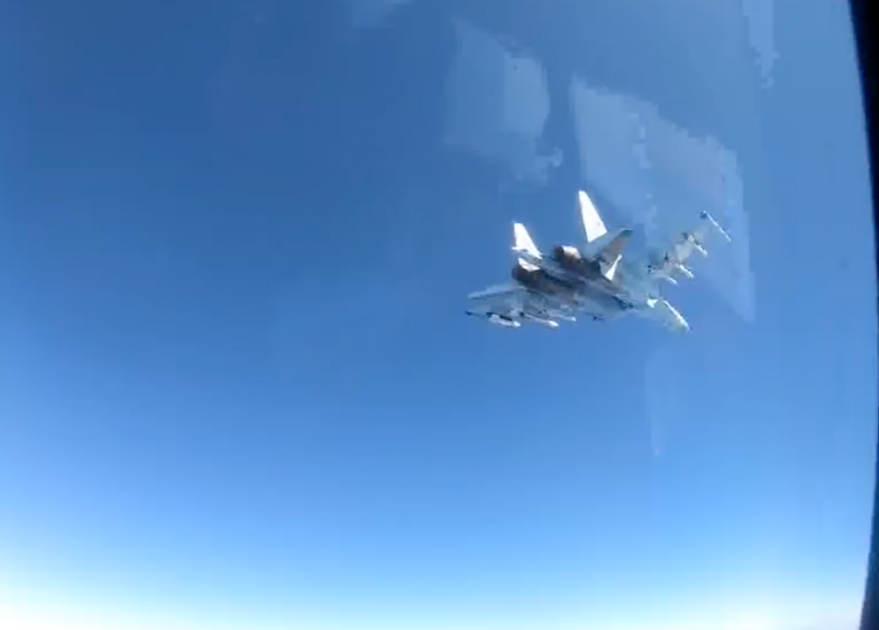 VIDEO: Russian Fighter Conducts 2nd ‘Unsafe, Unprofessional’ Intercept ...