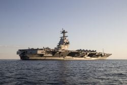 Uss Ford Maintenance Moving Ahead Of Schedule, Shrinking To-do List For 