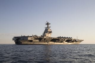 USS Ford Maintenance Moving Ahead of Schedule, Shrinking To-Do List for ...