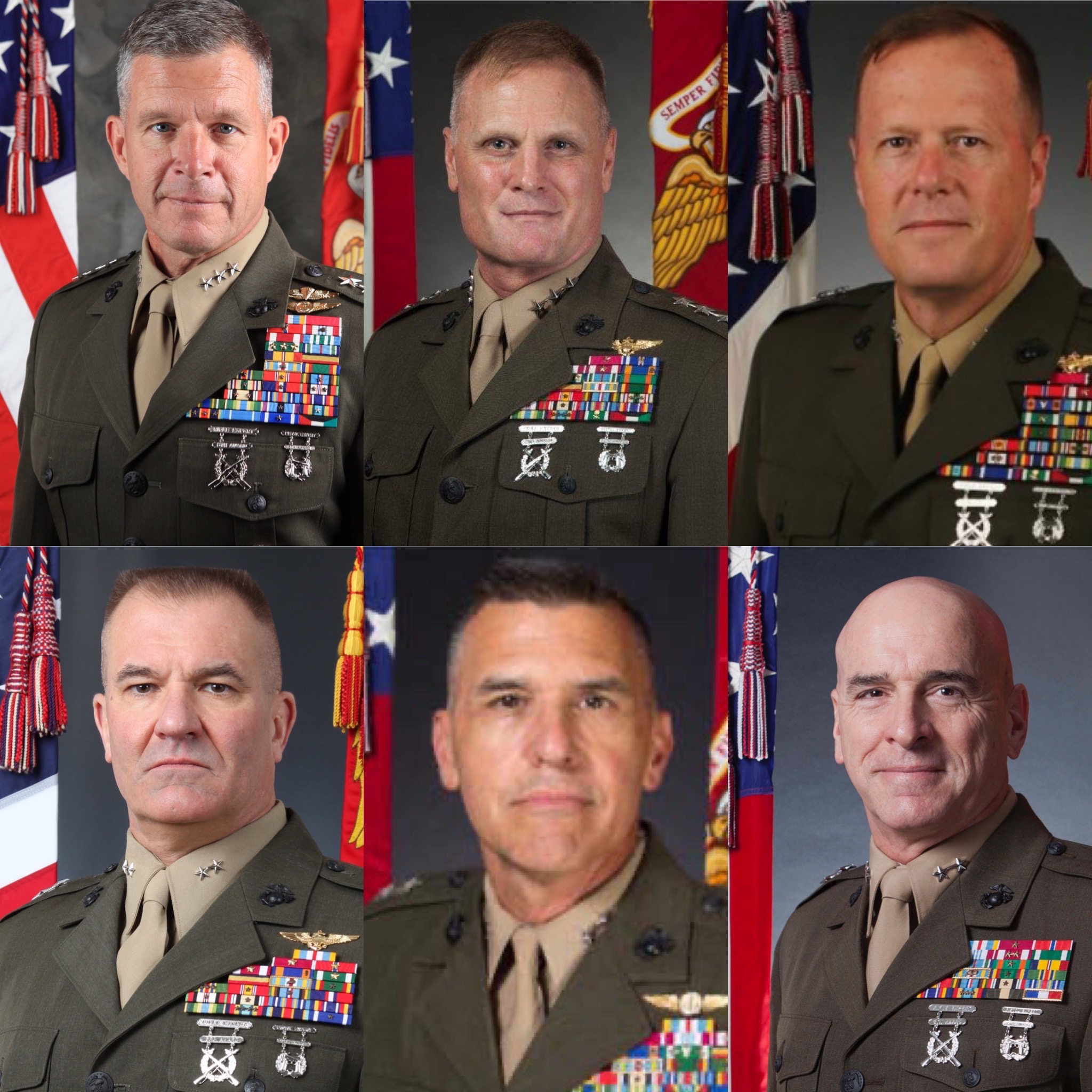 marine corps general officer assignments