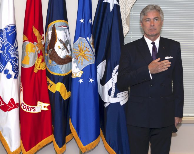 Kenneth Braithwaite Sworn in as Secretary of the Navy