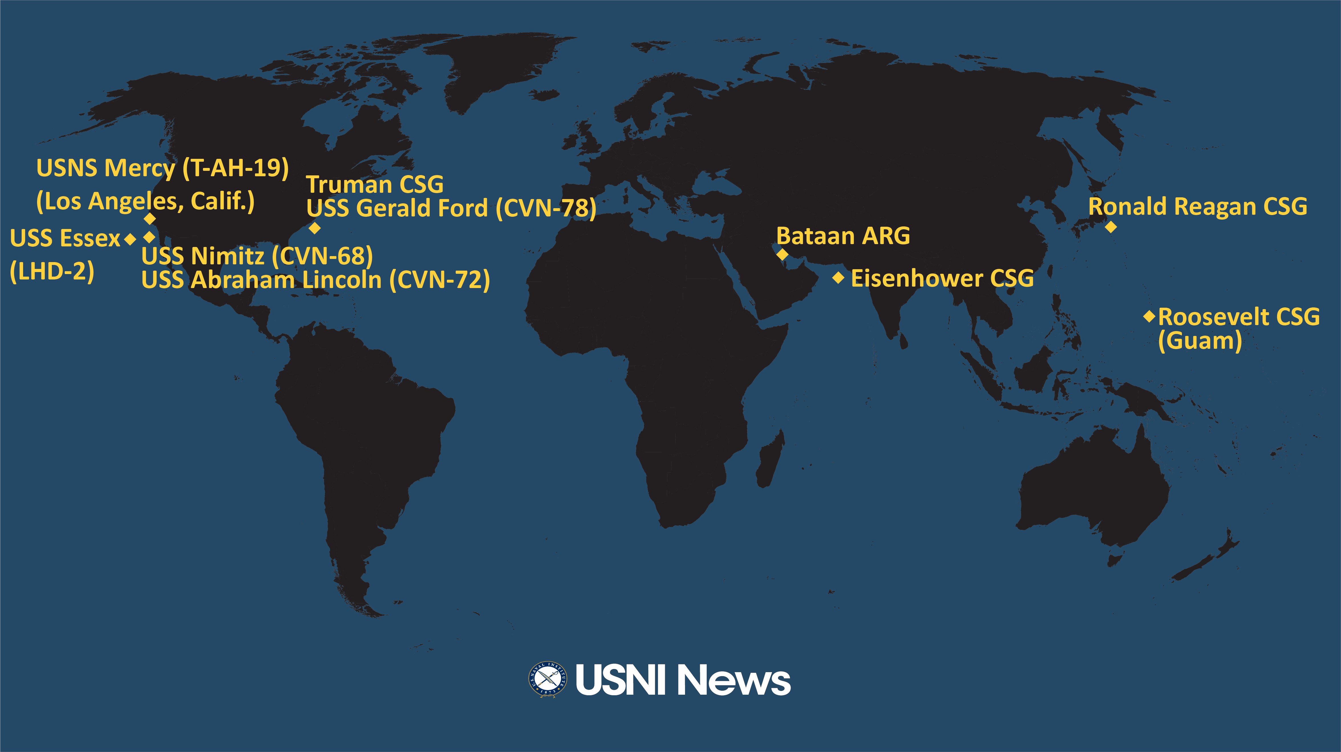 Usni News Fleet And Marine Tracker May 11