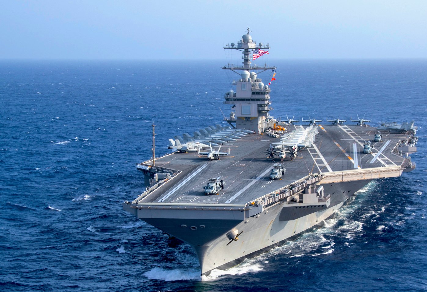 USS Gerald Ford: Mosta advanced aircraft carrier in the world