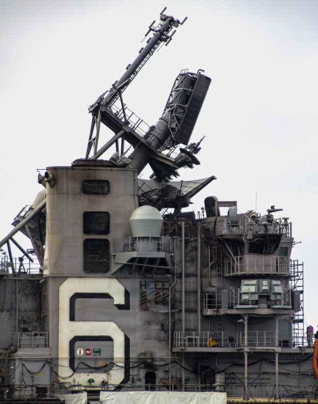 On Day 4, Fire Crews on USS Bonhomme Richard Battle Hot Spots and Flare ...