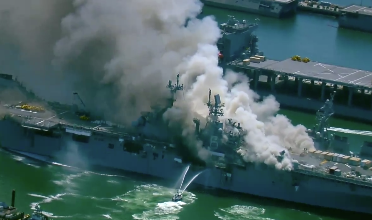 The Tragic USS Enterprise Fire, a 20th century Disaster 