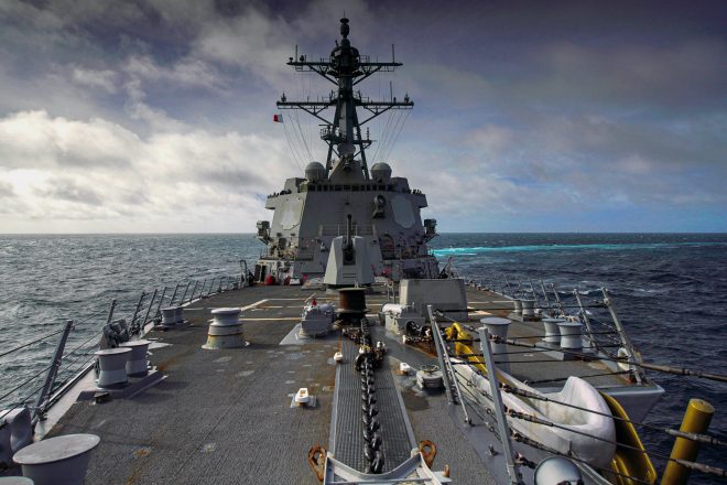 U.S. Destroyer Transits Taiwan Strait for Second Time in August