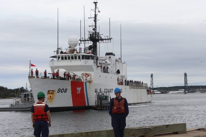 Coast Guard Sails Medium Cutter North of Arctic Circle as Nanook Exercise Kicks Off